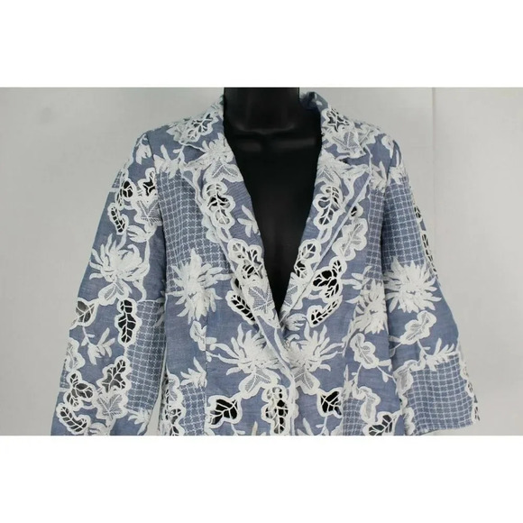 ladies Chico's lightweight jacket size 0 - Picture 2 of 4